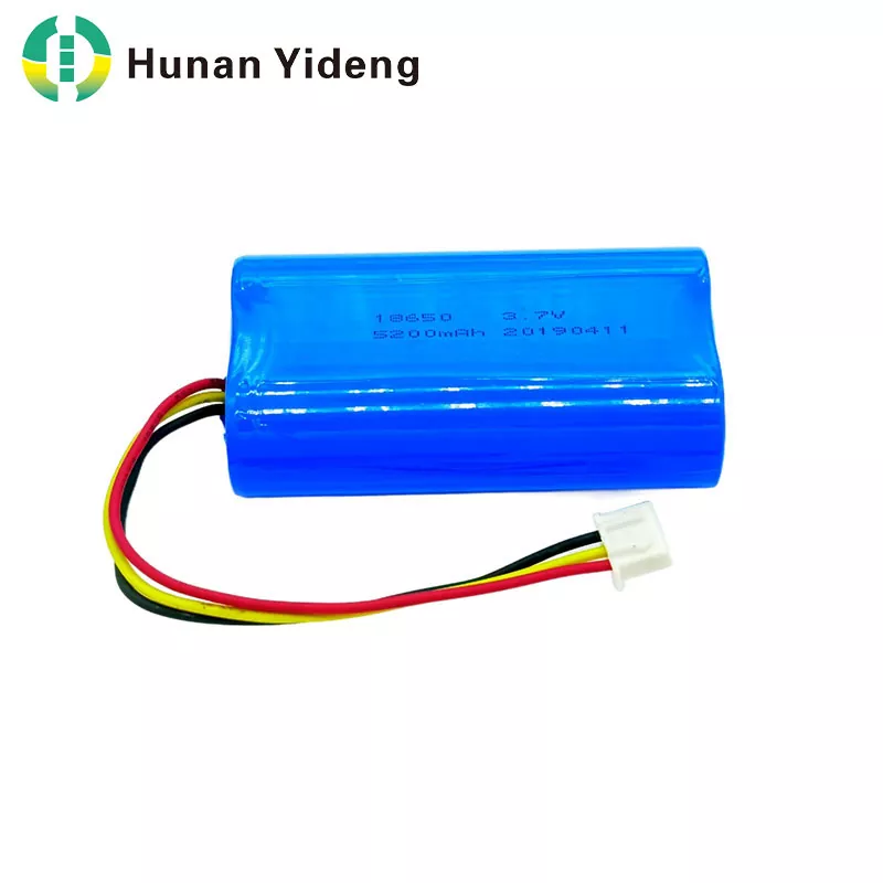 Batteria cilindrica ricaricabile agli ioni di litio 18650 3,7 V 5200 mAh