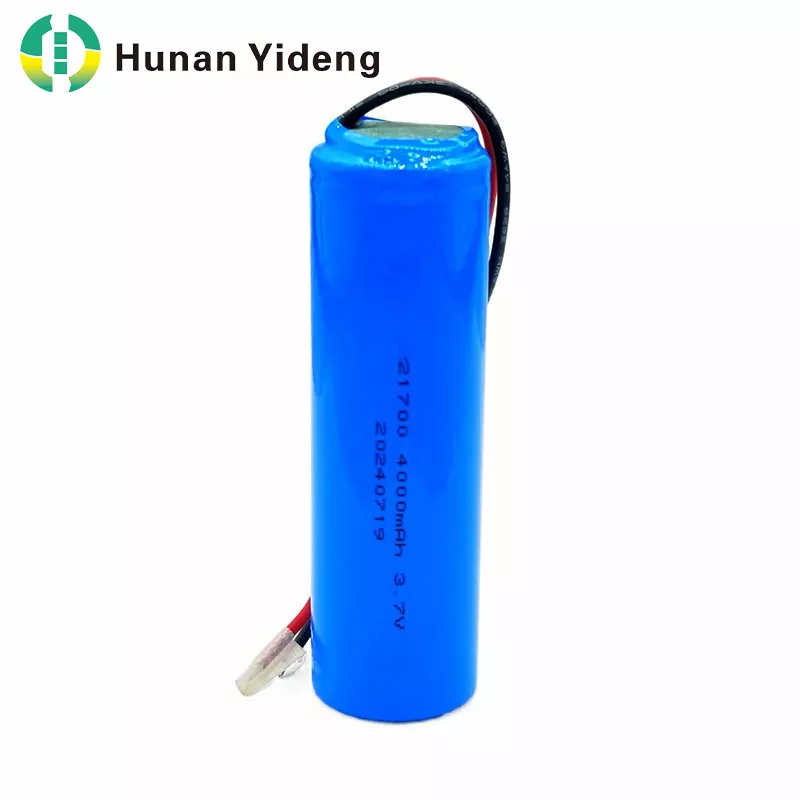 21700 Batteria al liquido ricaricabile da 3,7 V 4000 mAh a ciclo lungo