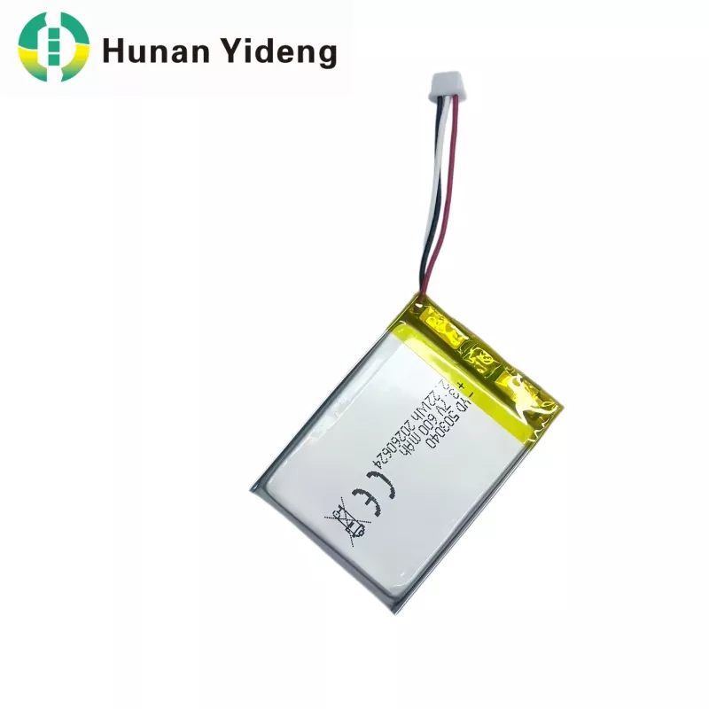 503040 Batteria ricaricabile quadrata da 3,7 V 600 mAh