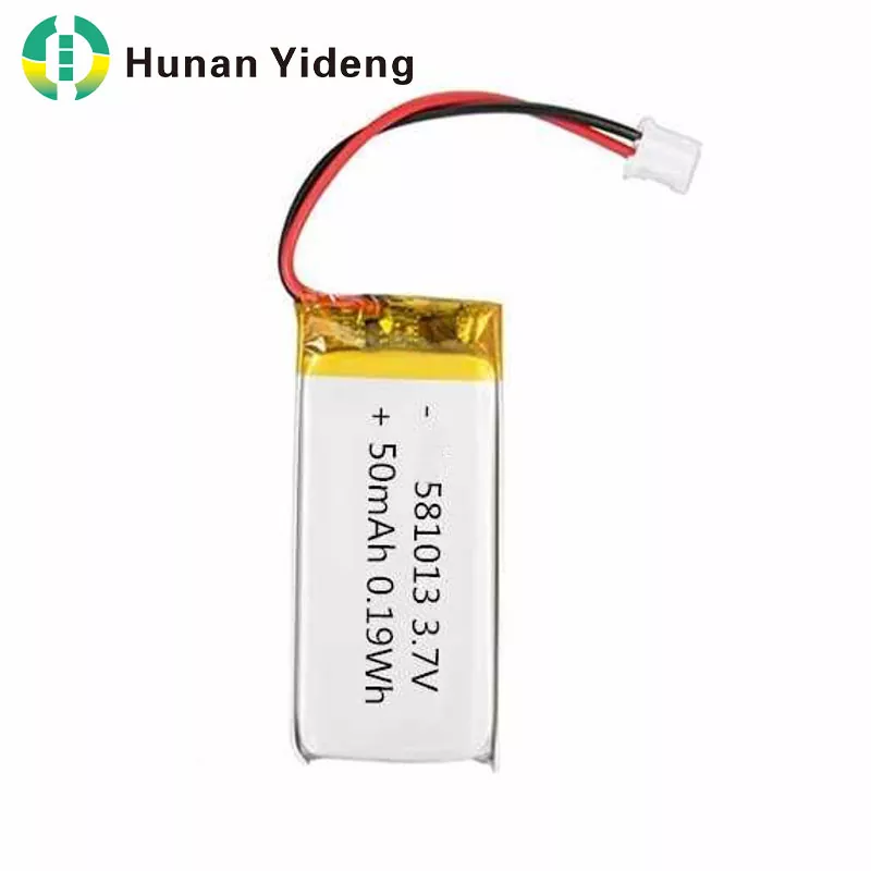 581013 Batteria Lipo agli ioni di litio ai polimeri di litio da 3,7 V 50 mAh