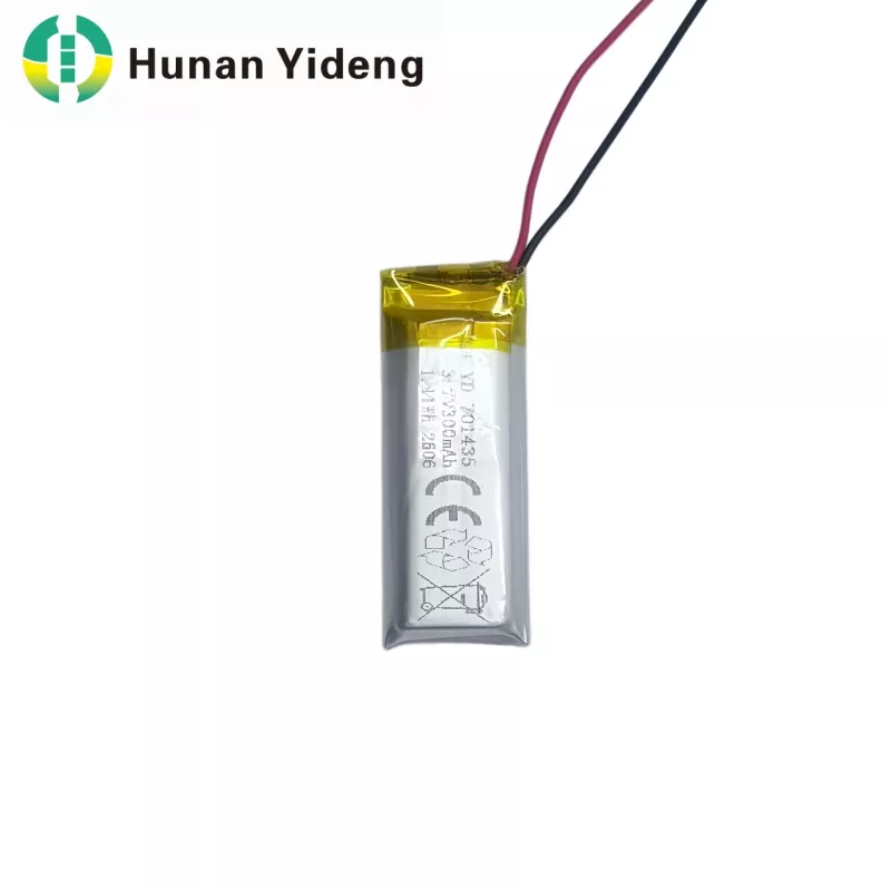 701435 Batteria Lipo prismatica quadrata Energy da 1,11 Wh per luci a nastro