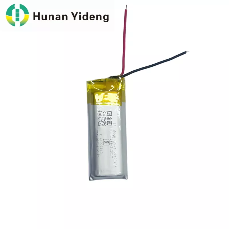 801435 Batteria agli ioni di litio da 3,7 V 500 mAh 1,48 Wh per serratura Smart Door